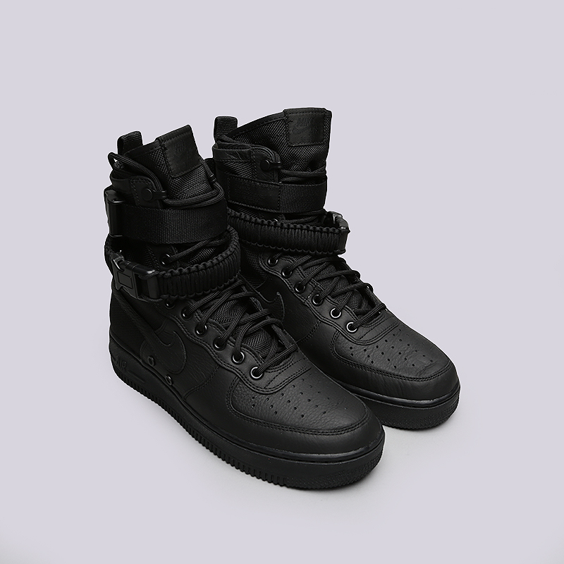 мужские черные кроссовки Nike SF Air Force 1 864024-003 - цена, описание, фото 2